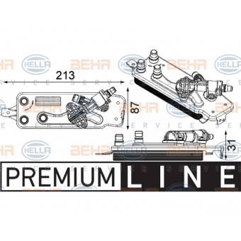 Şanzıman Yağ Radyatörü F10 F01 [N55] Komple